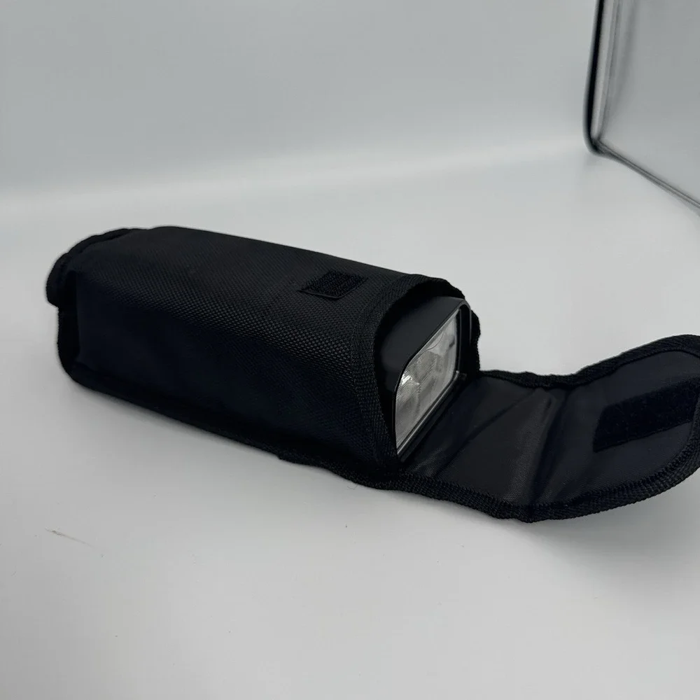 Digital Camera Speedlight External Flash LCD Hot Shoe w/ Case Parts Repair